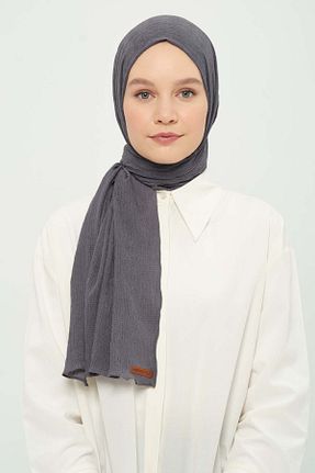شال طوسی زنانه جاز Madame Polo - کد 923267825