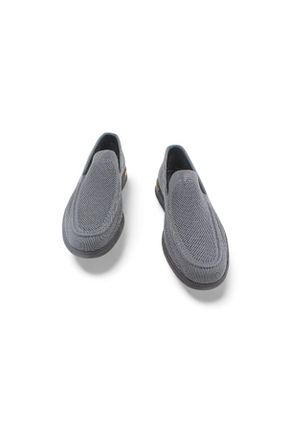 کفش کژوال طوسی مردانه چرم مصنوعی ENDİCAN - کد 834516155