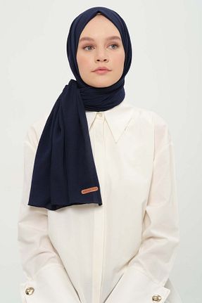 شال سرمه ای زنانه جاز Madame Polo - کد 923271521