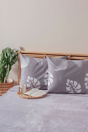 روکش بالش طوسی Mislina Home - کد 798161993