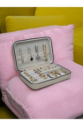 نظم دهنده جواهرات و آرایش بژ 1 پارچه Genel Markalar - کد 741238236
