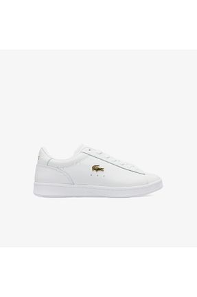 کفش اسنیکر سفید زنانه بند دار Lacoste - کد 867216542