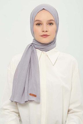 شال طوسی زنانه جاز Madame Polo - کد 923276110