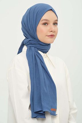 شال سرمه ای زنانه جاز Madame Polo - کد 923278058