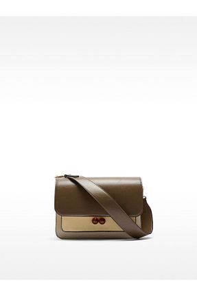 کیف دوشی قهوه ای زنانه PARFOIS - کد 923280607