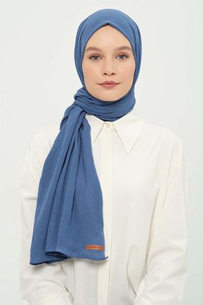 شال سرمه ای زنانه جاز Madame Polo - کد 923278058