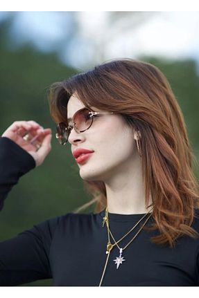 عینک آفتابی زرد زنانه 42 Byc polo - کد 878588100
