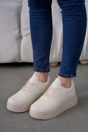 کفش اسنیکر نباتی زنانه بند دار steeppolo steeppolo - کد 923287793