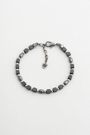 دستبند نقره متالیک مردانه 925 عیار So Chic - کد 923310938