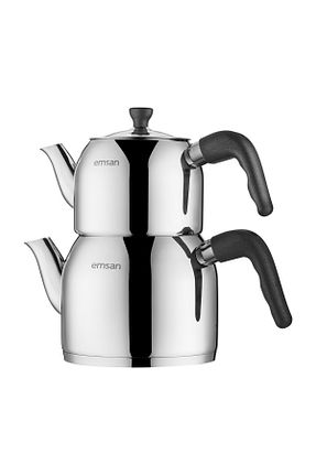 کتری مشکی استیل (فولاد) Emsan - کد 877633558