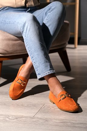 بابت نارنجی زنانه جیر Akka Shoes - کد 923323565
