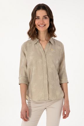 بلوز مشکی زنانه ساده U.S. Polo Assn. - کد 923332935