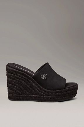 دمپائی مشکی زنانه پاشنه تخت Calvin Klein - کد 924130724
