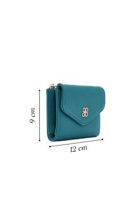 کیف پول آبی زنانه چرم مصنوعی Derimod - کد 854122865