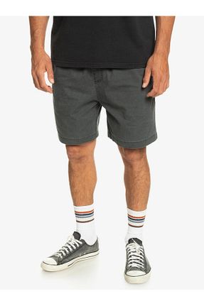 شلوارک و برمودا طوسی مردانه پنبه - الاستین Quiksilver - کد 700578038