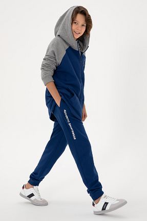 شلوار کرمگن سرمه ای بچه گانه رگولار U.S. Polo Assn. - کد 885057191