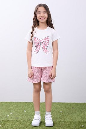 ست بالاتنه و پائین تنه نباتی بچه گانه بافتنی Perendi - کد 924243301
