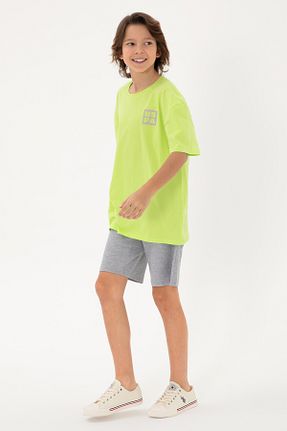 شلوارک و برمودا طوسی بچه گانه رگولار U.S. Polo Assn. - کد 832754043