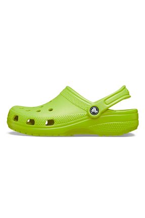 صندل سبز زنانه پاشنه تخت Crocs - کد 923379929