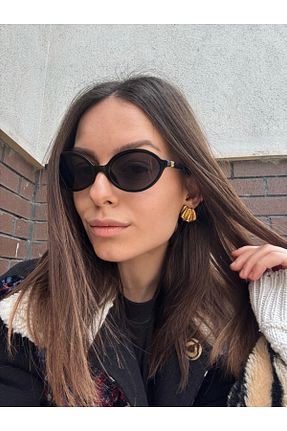 عینک آفتابی مشکی زنانه 48 Goldmine - کد 923352864