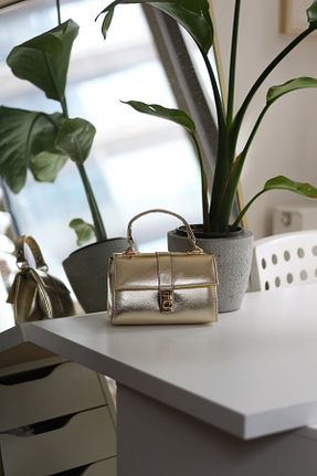 کیف دوشی متالیک زنانه چرم مصنوعی Moom Bag - کد 923424057