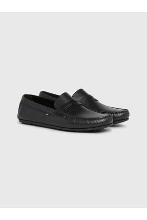 کفش لوفر مشکی مردانه پاشنه کوتاه (1 - 4 سانتی متر) Tommy Hilfiger - کد 924244416