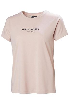 تیشرت اسپرت صورتی زنانه رگولار Helly Hansen - کد 822930028