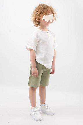 ست بالاتنه و پائین تنه سبز بچه گانه بافتنی Vauva - کد 924146506