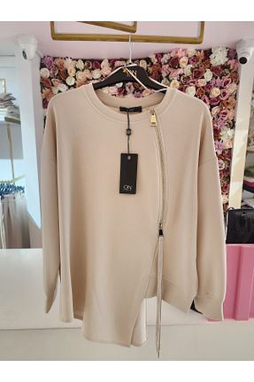 تونیک بژ زنانه بافتنی ON - کد 923388559