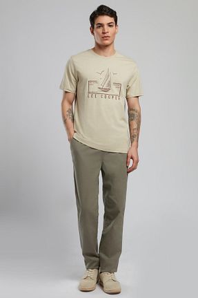 شلوار خاکی مردانه بافتنی Lee Cooper - کد 923354066
