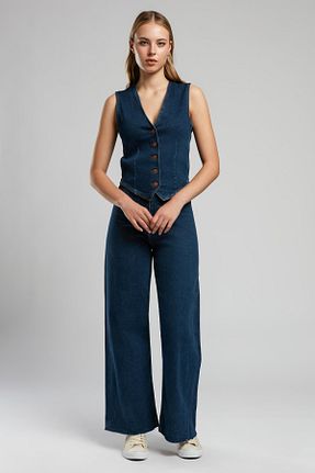 جلیقه سرمه ای زنانه رگولار Lee Cooper - کد 923450083