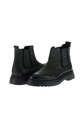 بوت / نیم بوت طوسی مردانه پاشنه تخت Kiğılı - کد 207187141
