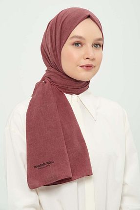 شال صورتی زنانه پنبه پلی استر Madame Polo - کد 923446003