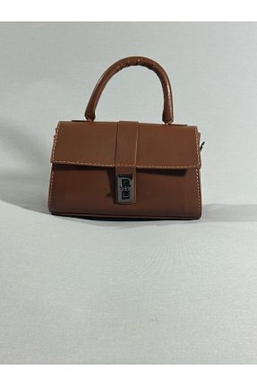 کیف دستی قهوه ای زنانه ابعاد کوچک RumyaCollection - کد 923486980
