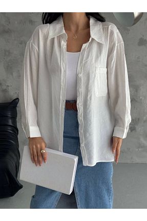 پیراهن رنگی زنانه Overshirt Genel Markalar - کد 896709402