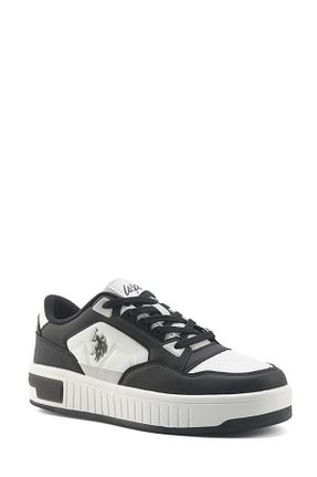 کفش اسنیکر سفید زنانه بند دار U.S. Polo Assn. - کد 894018893