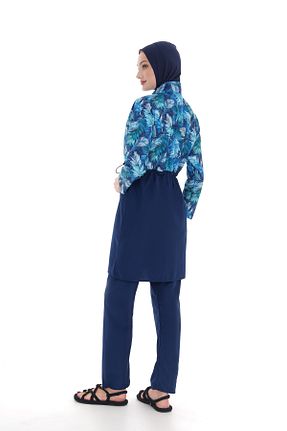 مایو حجاب سرمه ای زنانه Emayo - کد 924190676