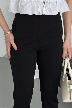 شلوار مشکی زنانه پنبه - الاستین Paw Garage - کد 905433623