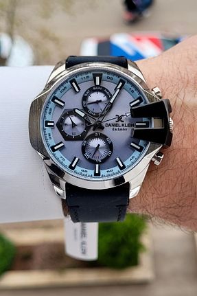 ساعت مچی مشکی مردانه 45 میلی متر Daniel Klein - کد 924756654