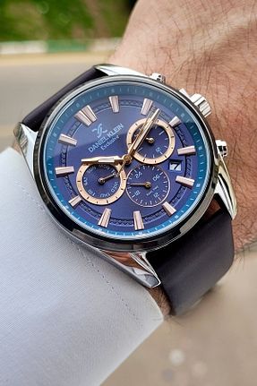 ساعت مچی قهوه ای مردانه 42 میلی متر Daniel Klein - کد 925442130