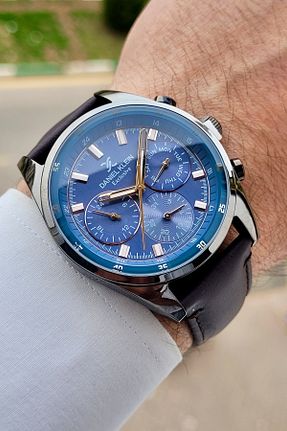 ساعت مچی قهوه ای مردانه 42 میلی متر Daniel Klein - کد 925441804