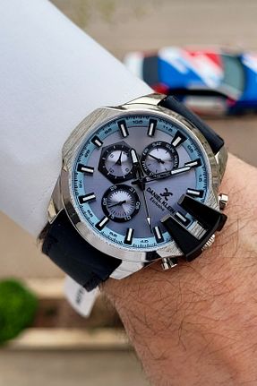 ساعت مچی مشکی مردانه 45 میلی متر Daniel Klein - کد 924756654