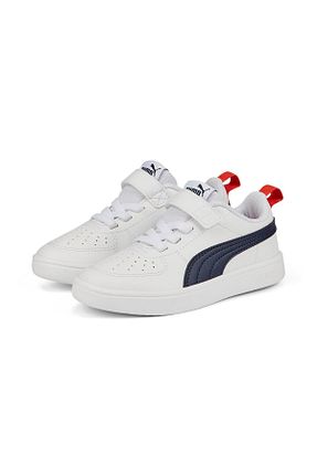 کفش اسنیکر سفید بچه گانه چرم مصنوعی Puma - کد 458838782