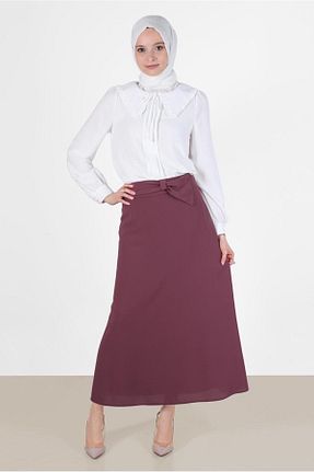 دامن حجاب صورتی زنانه رگولار Alvina - کد 807022996