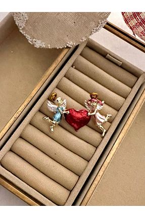 سنجاق سینه رنگی زنانه فلزی MyladyAccessoriess - کد 796573113
