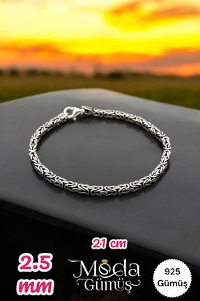 دستبند نقره زنانه 925 عیار Milenyum - کد 754551111
