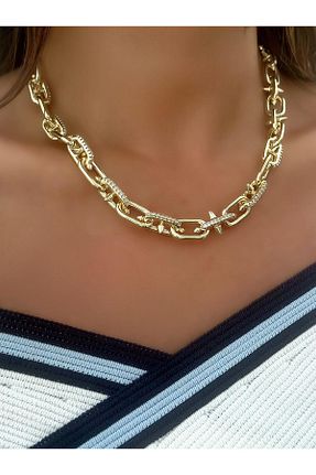 گردنبند استیل ( فولاد ) رنگی زنانه استیل (فولاد) MyladyAccessoriess - کد 860698880