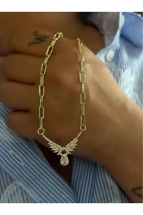 گردنبند استیل ( فولاد ) رنگی زنانه استیل (فولاد) MyladyAccessoriess - کد 834917120