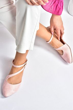 بابت صورتی زنانه جیر Fox Shoes - کد 2466120