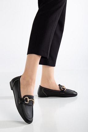 بابت مشکی زنانه چرم خالص SUİNS SHOES - کد 923659139